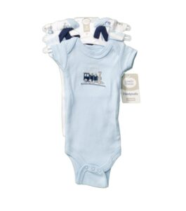 Preemie Boy Bodysuits – Set of 3