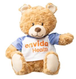 Blue Onvida Health Bear – A Special Keepsake for a New Baby Boy