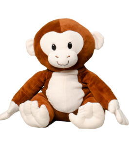 Brown Huggy Monkey