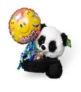 Happy Birthday Gift with Balloon