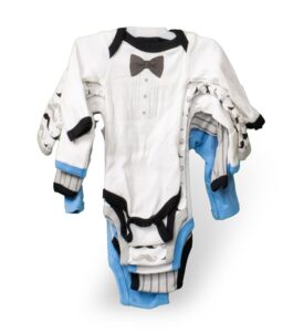 5-Pack Preemie Onesie - Blue
