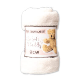 Teddy Sherpa Throw Blanket