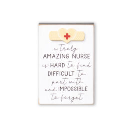 Amazing Nurse Wood Sign