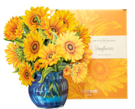 Life-Sized Sunflower Pop-Up Bouquet