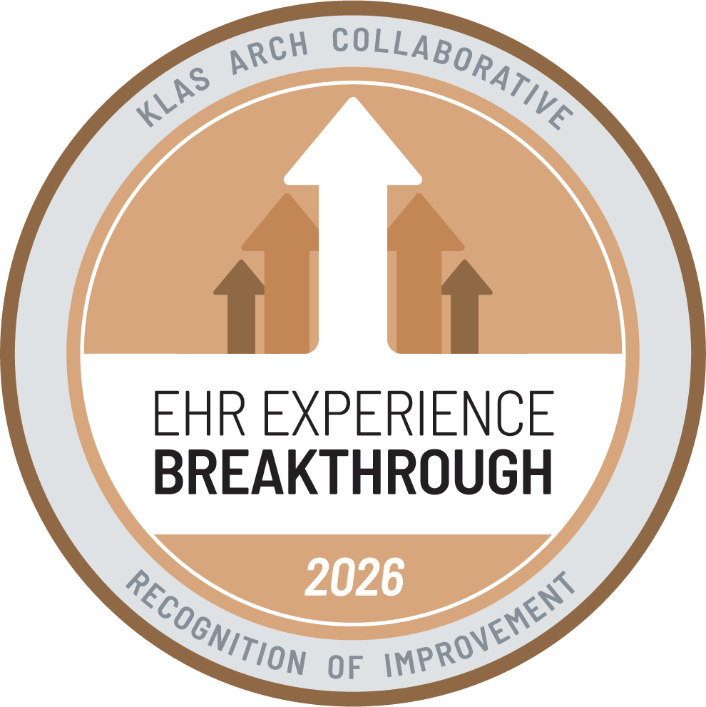 Arch Collaborative EHR Experience Breakthrough Recognition Logo 2026